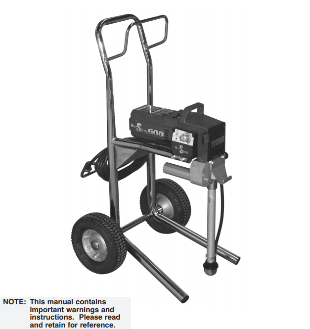 RentSpray 600 Airless Sprayer